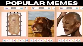 FAMOUS MEMES DRAWING | ROBLOX | SPEED DRAW | COMPILATION | LEXI DRAW