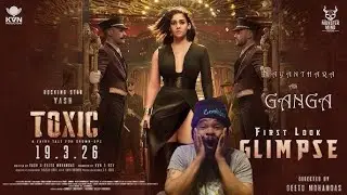 Toxic: Introducing Raya | Rocking Star Yash| Geetu #reaction 