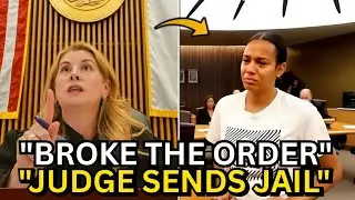 JUDGE DESTROYS DEFENDANT AFTER REPEAT NO-CONTACT VIOLATION &mdash; FATHER SENT TO JAIL | INSTANT REALITY
