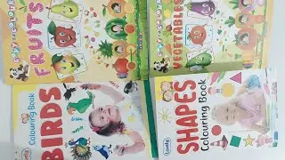 Jr KG learning | shapes name | vegetables name | birds name | Fruits name | DIKA kids learning