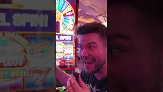 BONUS WHEEL ON FIRST SPIN!! #slots #gambling #vegas #casino #wheel #quickspin #firstspin