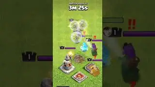 Archer Queen vs All Level 1 Heroes - Clash of Clans