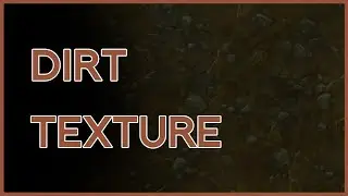 Painting Dirt Texture - timelapse -