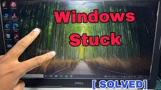How to Fix 100%Windows Screen Display Tottely Stucking Problem in Laptop PC#macnitesh#keyboardtricks