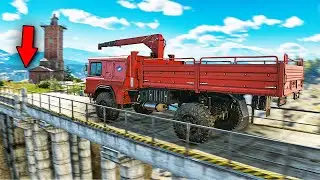 Budowa Mostu do Latarni po beczkę! Roadcraft 19