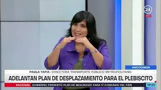 Adelantan plan de desplazamiento para el Plebiscito de Salida | 24 Horas TVN Chile
