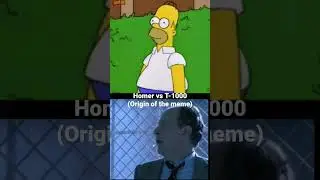 Homer Hedge | Terminator 2: Judgement Day #homerhedge #meme #terminator #origin