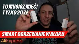 Genialna automatyzacja ogrzewania! Czujniki WiFi + głowice termostatyczne [SMART HOME]