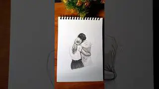 Couple pencil drawing ❤️👩&zwj;❤️&zwj;💋&zwj;👨 #art #drawing #youtubeshorts #shorts #viral #love #@ArtwithBir_9