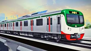 🇨🇮 INDIAN Public TRAIN Wala Simulator - Best Train Driving Games। Train Game। Android Gameplay