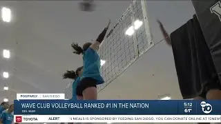 Wave Volleyball Club in Del Mar ranked #1 in the country