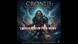 ⏳ Cronus: The Titan King of Time | ক্রোনাস রিয়াকে বিয়ে করেন #Cronus #GreekMythology #Titans #ancient