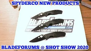 SHOT Show 2020 - Spyderco New Products - BladeForums.com