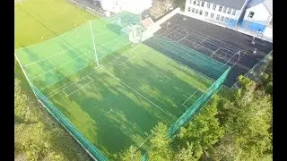 Brand new artificial grass pitch at Carrig National School in Co. Tipperary