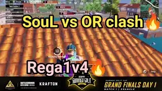 Soul vs OR drop clash 🔥| Regaltos 1v4😱 samsung A3,A5,A7,J2,J3,J5,J7,S5,S6,S8,S9