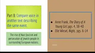 Narrative Voice in the Diary of Anne Frank