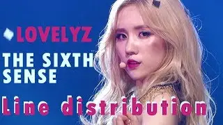 [LINE DISTRIBUTION] LOVELYZ - The Sixth Sense
