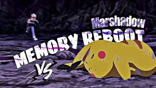 Pikachu VS Marshadow (Pokemon movie) Memory Reboot #anime #pokemon