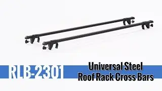 Universal Steel Roof Rack Cross Bars &ndash; Installation and Use