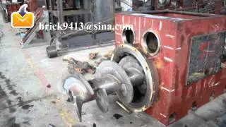 new hard clay brick extruder machine /brick extruder machinery