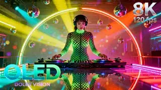 Neon UV DJ Visual Experience | 16K HDR 240fps Dolby Vision
