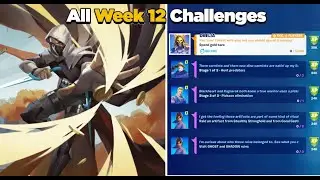 Fortnite All Week 12 Challenges Guide Epic and Legendary Quests