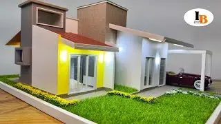 How to Make Small House Design From Foam Board