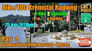 Official 🇦🇹 Bicycle/EUC Kremstal Radweg | Part 4 | 4K