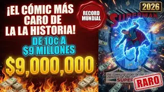 From 10 cents to 9 million: the Superman comic that broke all records