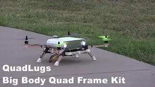QuadLugs Big Body Quad Frame Kit - Naza Lite installed