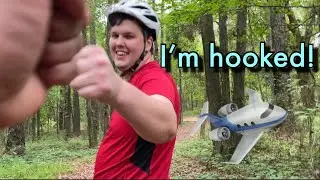 First Officer Ben&rsquo;s 1st time Mountain Biking |Tallahassee, FL | Tom Brown Park | Cadillac Trail