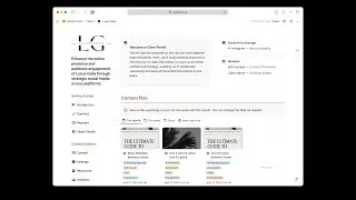 Client Portal in Notion | No Software Needed | Social Media Business Made Easy