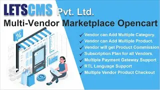 #3. (Opencart) How to Register Vendor in Multivendor, eCommerce Extensions (Letscms Pvt Ltd)