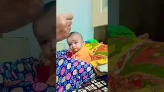 # Head control # learning to smile at sounds #love #mother #beta