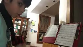 Playing one of my saxophone lessons sorry that this cut it&rsquo;s my storage 