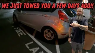 We JUST Towed You A Few Days Ago! | Winching & Illegal Parks