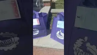 Donating books to the Cheyenne Wyoming County jail