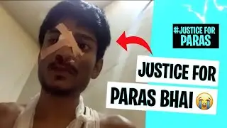 We stand with Paras #Justice for Paras