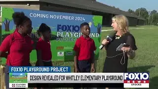 Design revealed for Playground Project 2024 at Whitley Elementary in Prichard