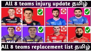 IPL 2021 | IPL replacement players 2021 | IPL injured players 2021 #csk #mi #rcb #rr #pbks #kkr #dc