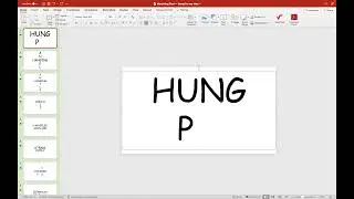 Microsoft Powerpoint: Morphing a Text (with WordArt)