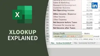 Excel XLOOKUP - Look for values in any direction
