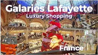 Galeries Lafayette Paris  France | Luxury Shopping in Paris 
