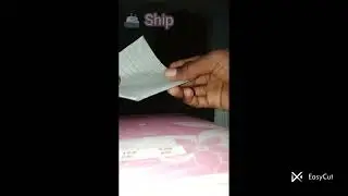 Learn to make a ship🚢 out of paper🧻                       #PaperShip #sortvideo