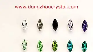 3017 navette   crystal fancy stone color  card