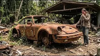 ASMR Car Restoration Full Rebuild of Porsche 911 Turbo (930) from Abandoned Condition to Looking New