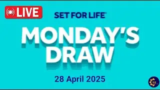 The National Lottery Set For Life Live draw results from Monday 28 April 2025 | tonight's