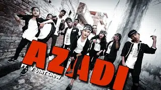 Azadi Dance | Ft. DIVINE |  Choregraphy Vivek Sir | V Unit Crew | Wave Dance Academy