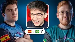 ESPAÑA vs. BRASIL en el mundial de geoguessr (mi reacción)