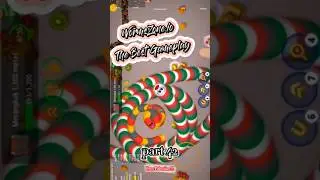 GAME WORMSZONE.IO I Epic Worms Zone Best Gameplay #wormszone #gamecacingviral #wormszoneio #part42